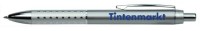 Tintenmarkt Kugelschreiber silber, Schreibfarbe blau ab 77,00 € Warenkorbwert